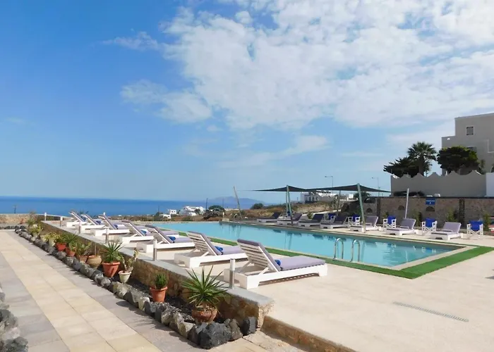 Blue Horizon ホテル サントリーニ